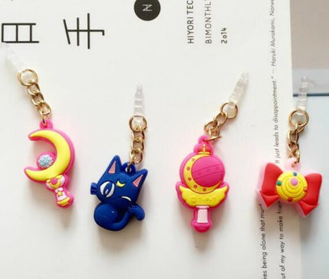 Valuable Cute Sailor Moon Phone Anti Dust Plug