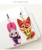 Judy Hopps And Nick Wilde Shape Phone Anti Dust Plug